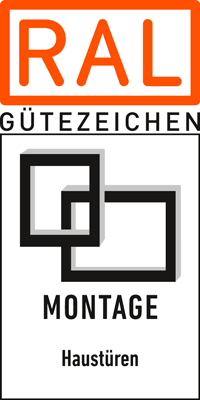 RAL Haustür Montage